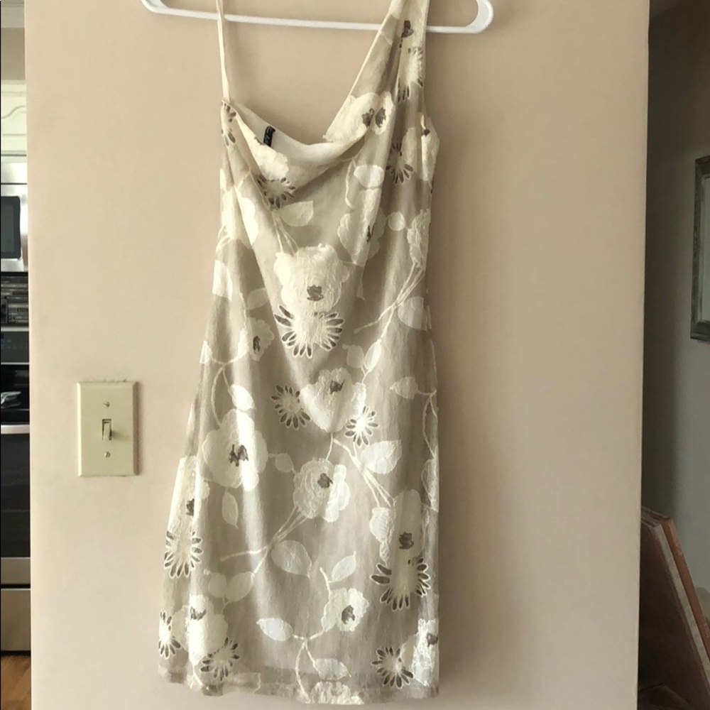 One shoulder dress